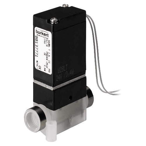 Burkert 2/2 and 3/2-Way Rocker Solenoid Valve, 6606